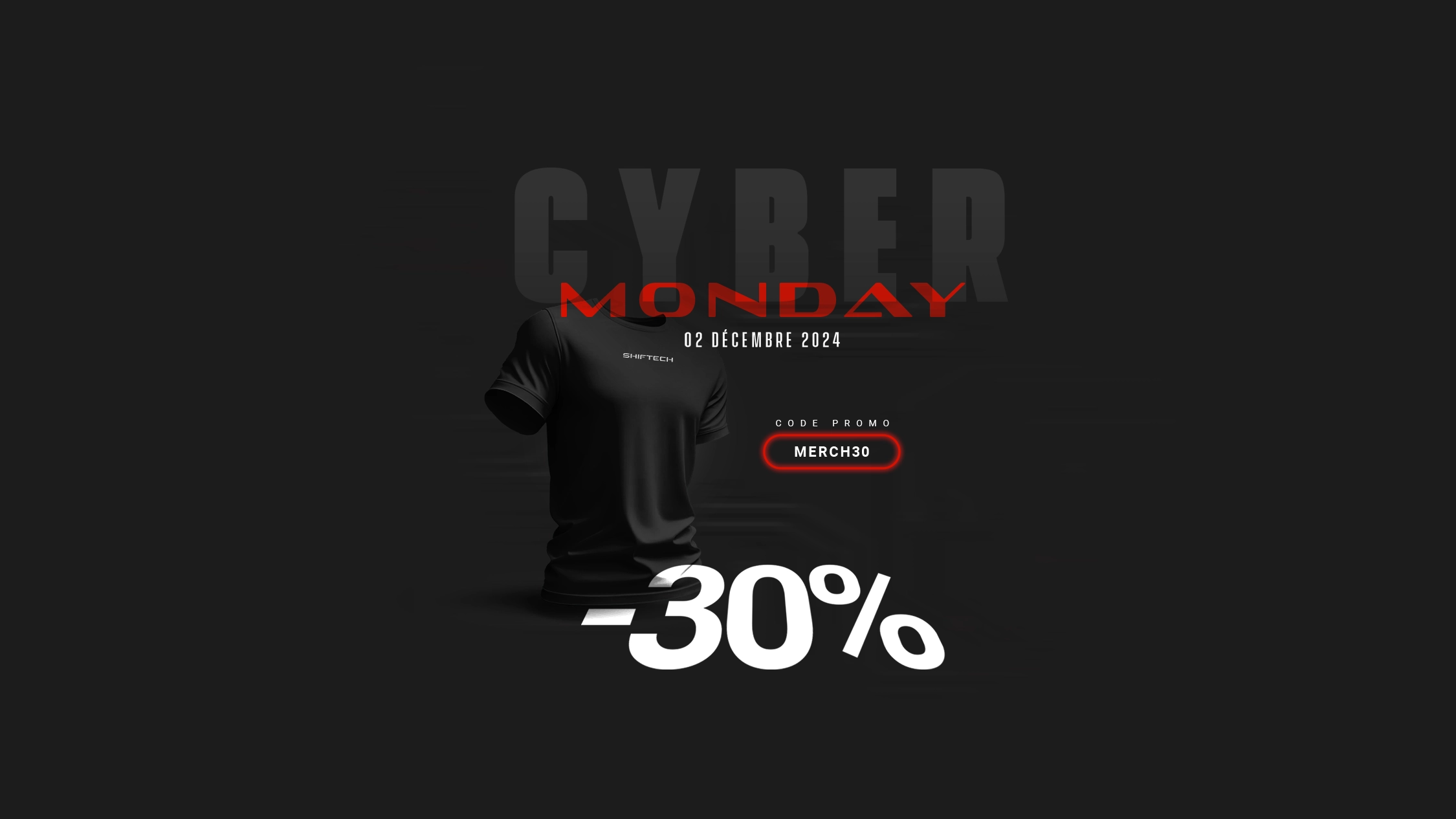 Cyber monday banniere article