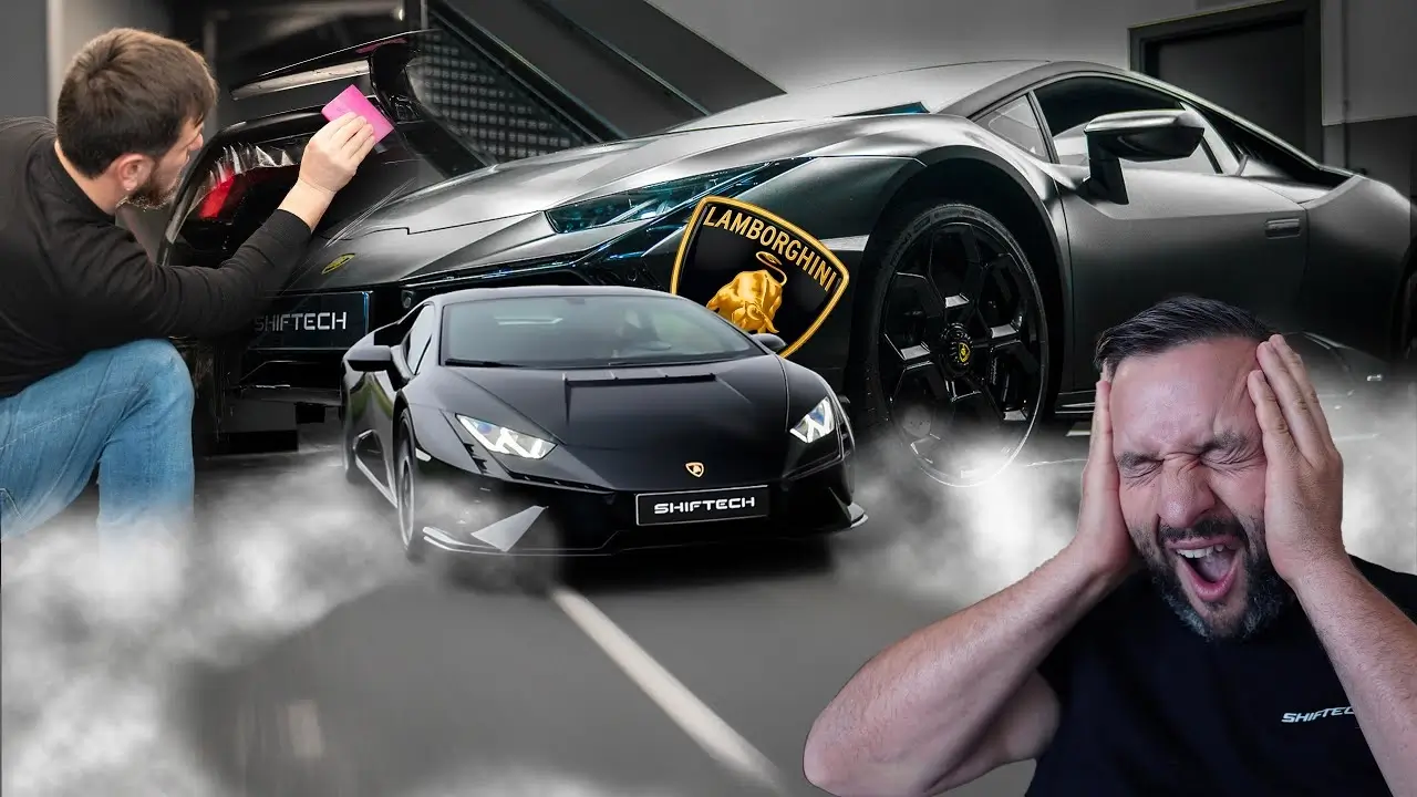 Lamborghini huracan tecnica protection carrosserie ppf module gestion vavle echappement shiftech 1280