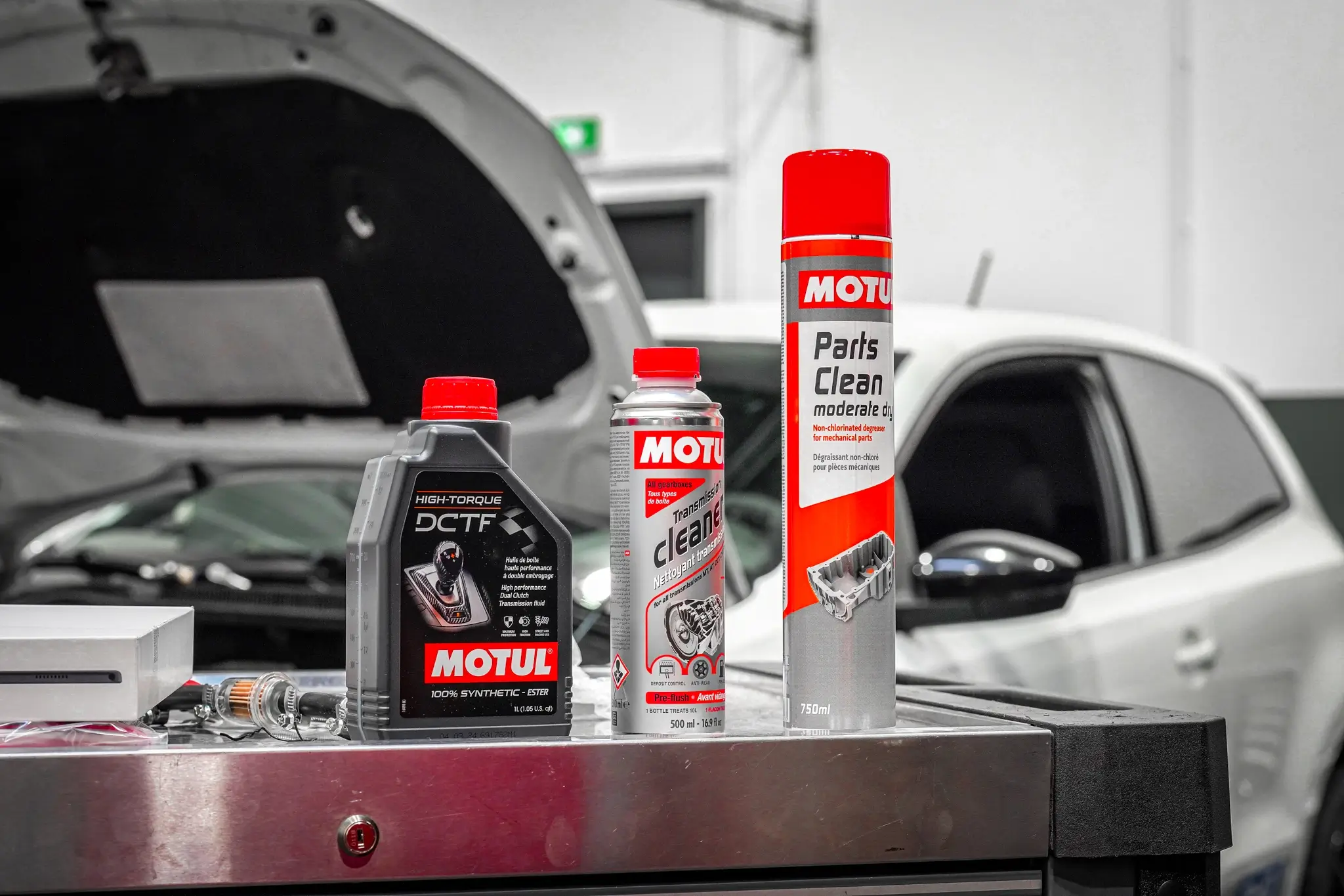 Motulevo motul entretien vidange boite de vitesses shiftech 50 2048